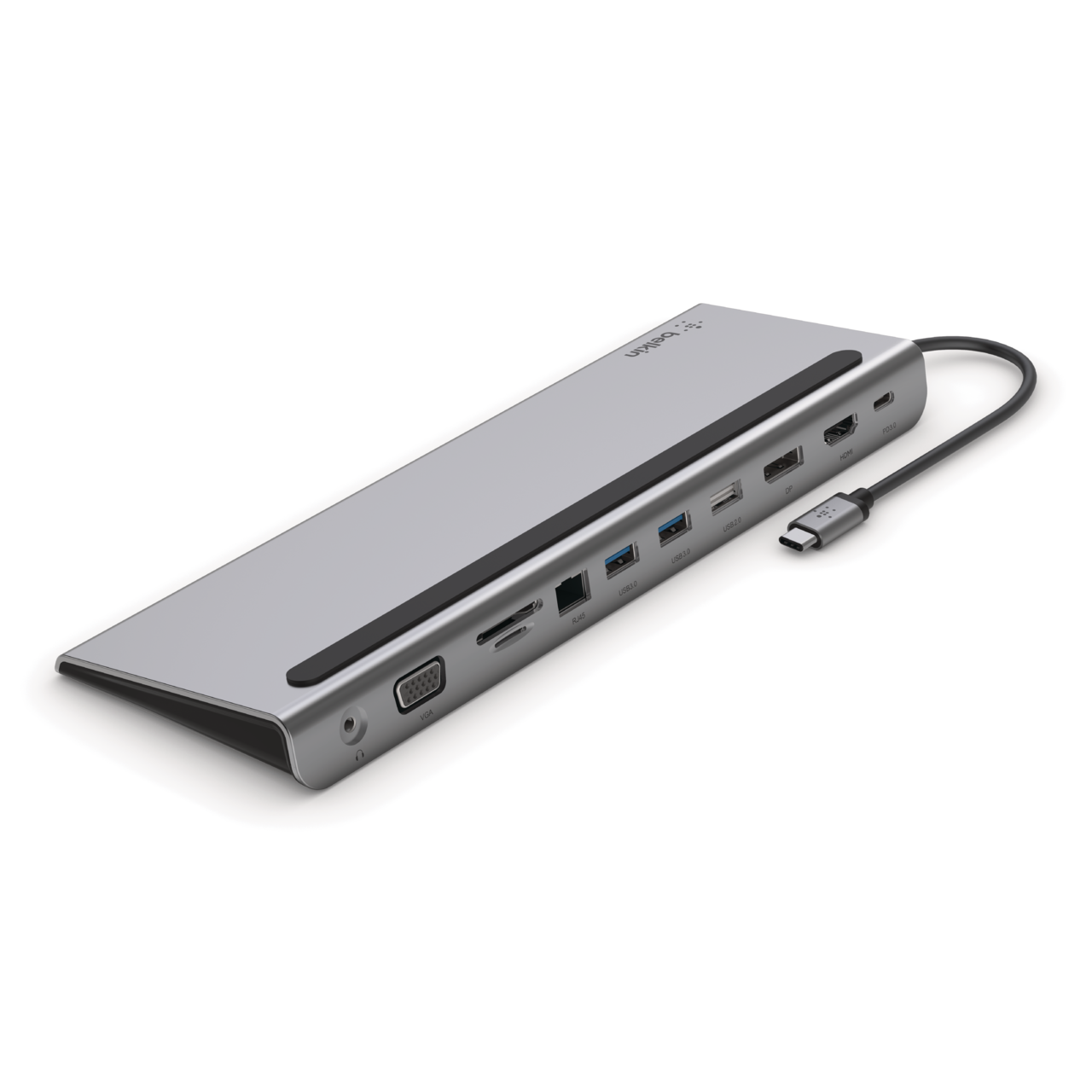 Belkin Belkin Hub Usb-C 11-In-1 Multiport-Dock Nero Grigio Inc004btsgy 