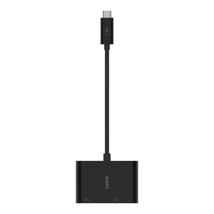 USB-C/VGA-Ladeadapter, Schwarz, hi-res