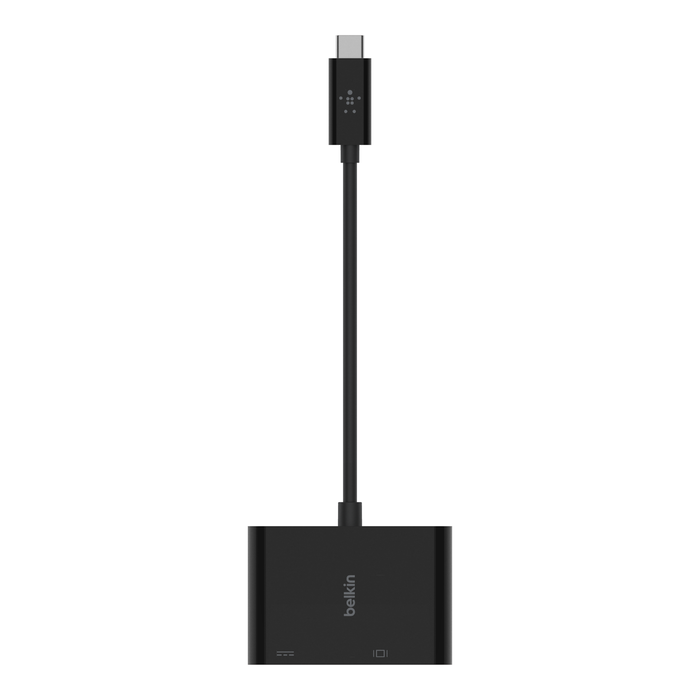 USB-C to VGA Adapter + Charge (60W)