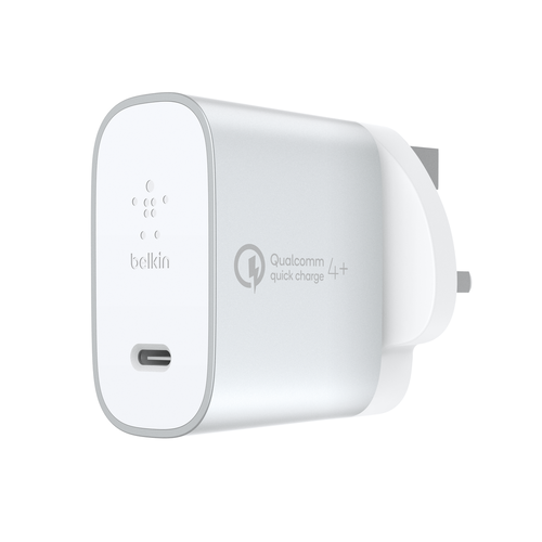 BOOST↑CHARGE USB-C Wall Charger + Cable with Quick Charge 4+