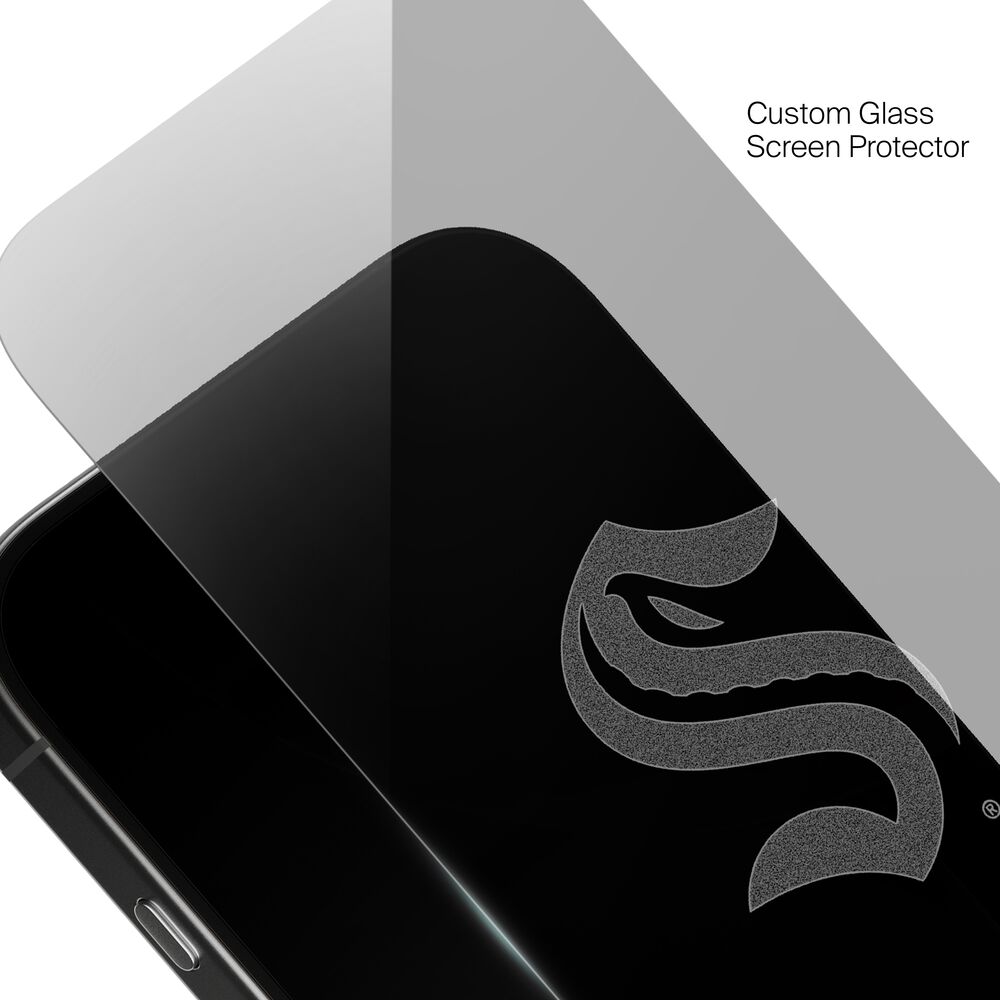 Seattle Kraken Custom Glass Screen Protector, , hi-res