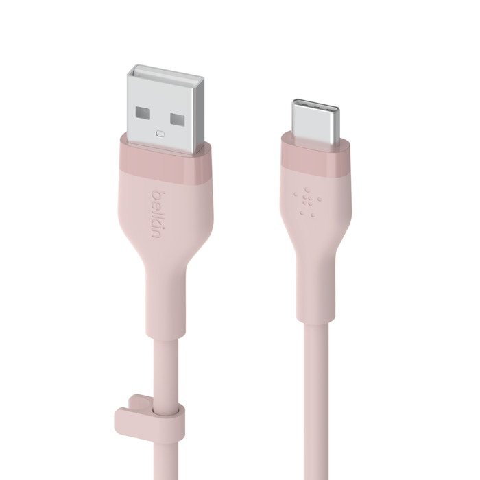 USB-A 转 USB-C 线缆, 粉色的, hi-res