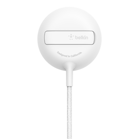 MagSafe認証ポータブルワイヤレス充電パッド15W (Power Supply Not Included), 白, hi-res
