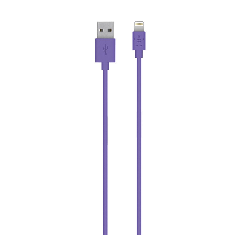 Lightning to USB ChargeSync Cable, Purple, hi-res