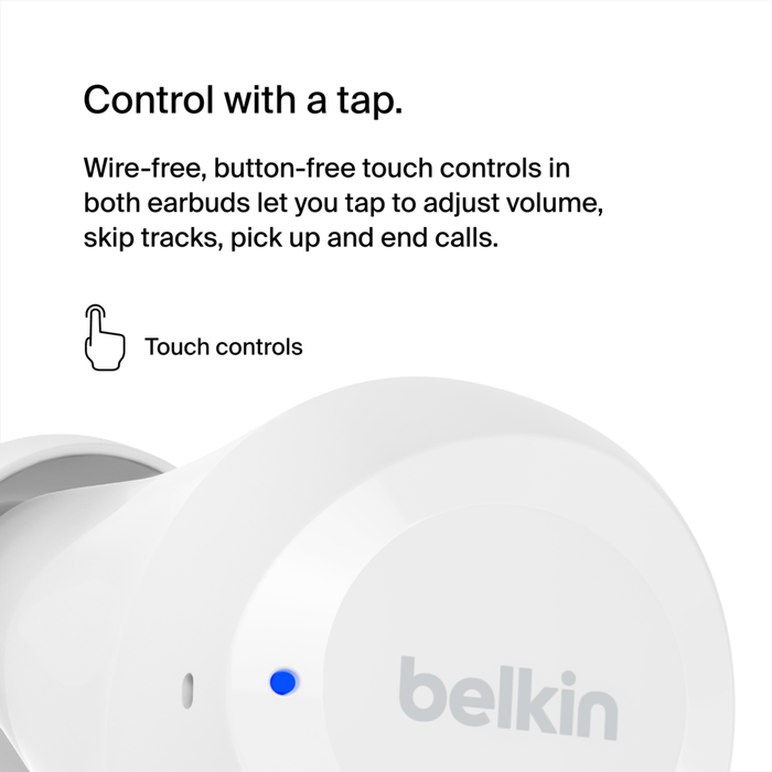 True Wireless Earbuds, White, hi-res