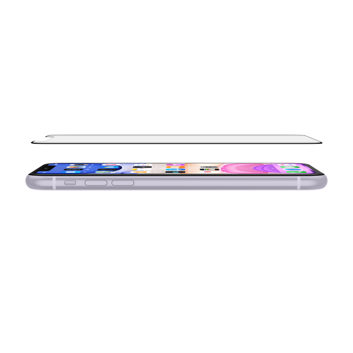 InvisiGlass UltraCurve Screen Protector for iPhone 11 Pro / iPhone X / iPhone Xs, Black, hi-res
