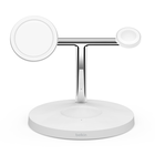 Kabelloses 3-in-1-Ladegerät mit offizieller MagSafe-Lademöglichkeit, 15 W, Weiß, hi-res