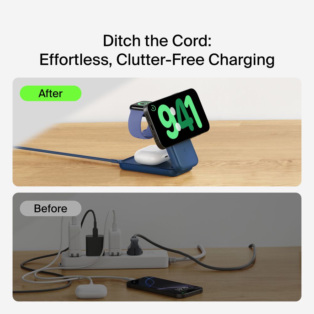 3-in-1 Foldable Magnetic Charger with Qi2 25W, , hi-res