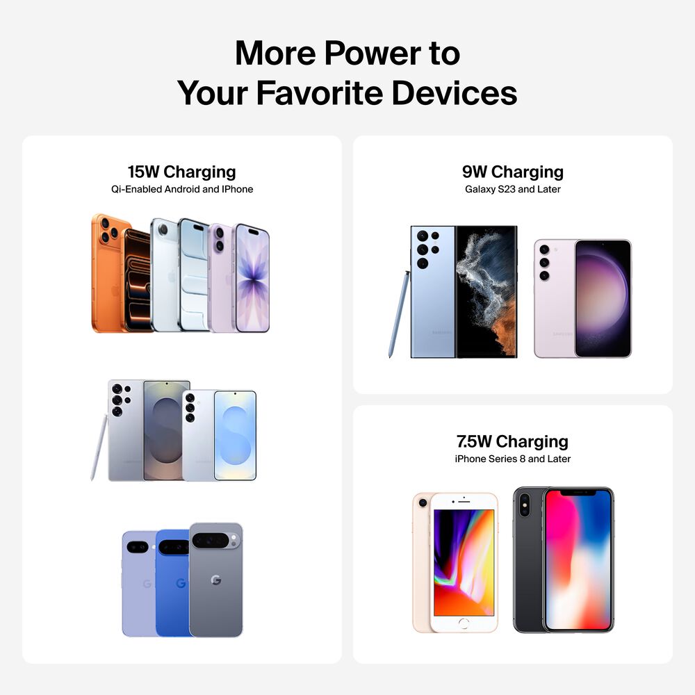 Wireless Charging Stand 15W, , hi-res