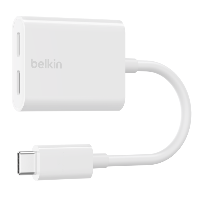 Adaptateur USB-C audio + recharge