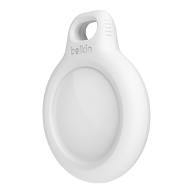 Secure Holder with Strap for AirTag, White, hi-res