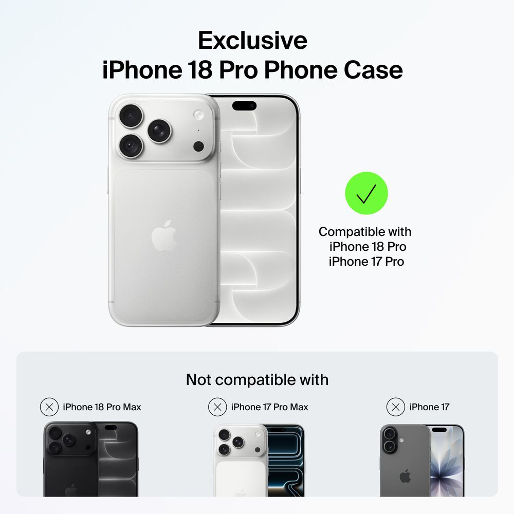Grip Series Case for iPhone 18 Pro, Clear, hi-res
