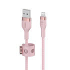USB-A Cable with Lightning Connector, Pink, hi-res