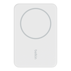 Magnetic Wireless Power Bank 5K + Stand, White, hi-res