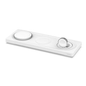 MagSafe 3-in-1 무선 충전 패드, 하얀색, hi-res