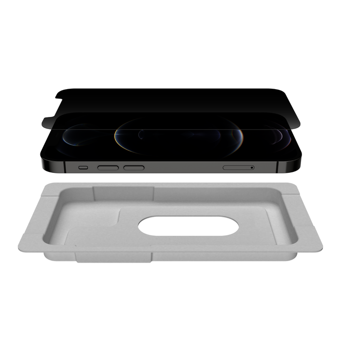 UltraGlass Privacy Treated Screen Protector for iPhone 12 / iPhone 12 Pro, , hi-res