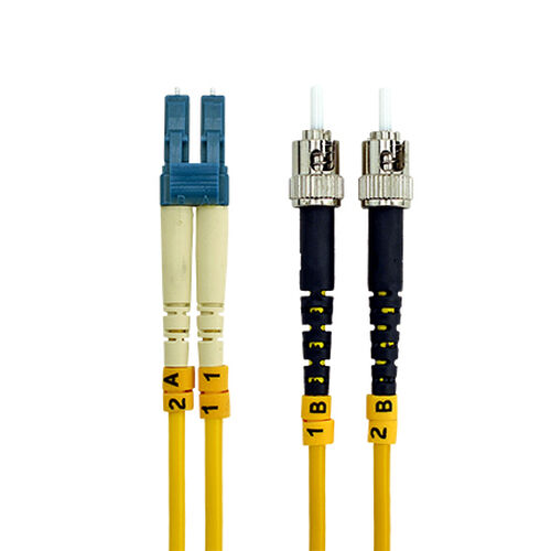 Fiber Optic Cable; Singlemode ST/LC Duplex, 8.3/125