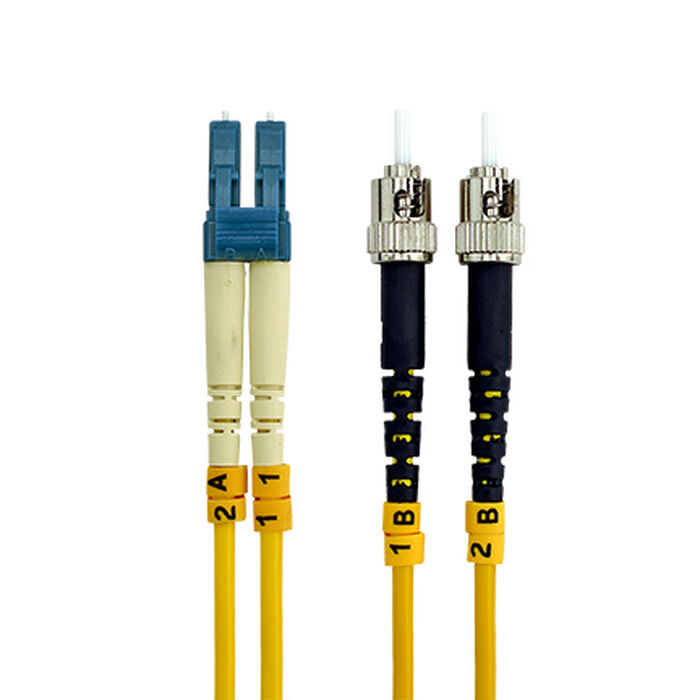 Singlemode Duplex Fiber Patch Cable ST-LC, , hi-res