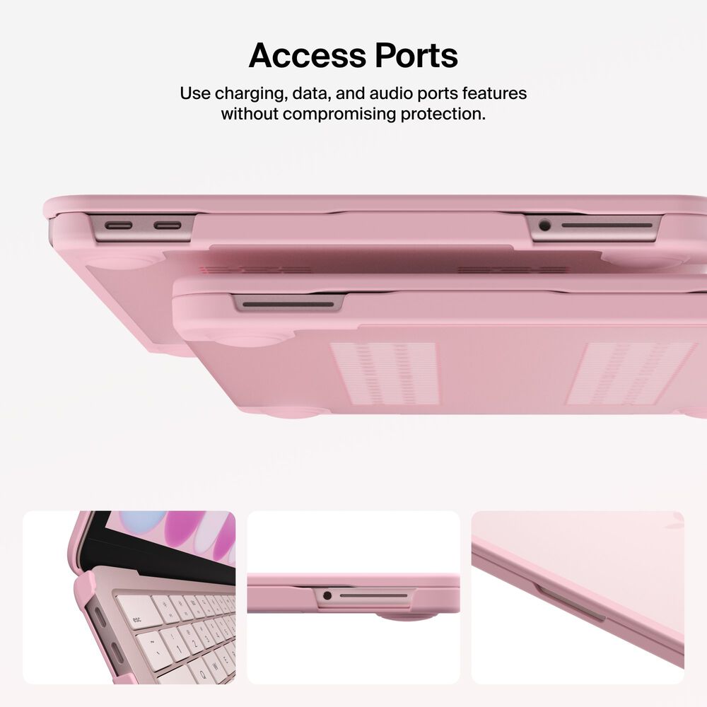 Hard Shell Case for MacBook Neo, Blush Pink, hi-res
