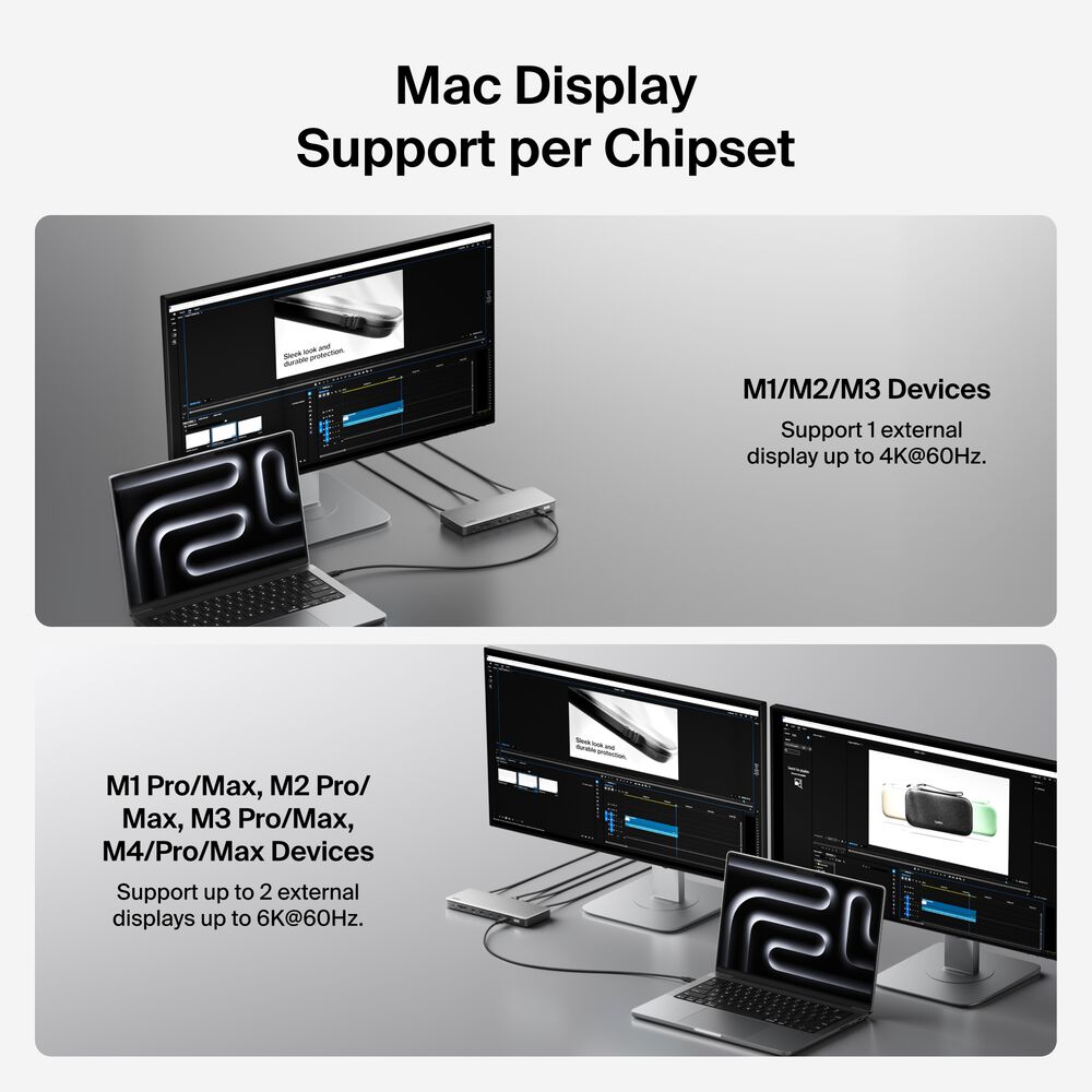 Thunderbolt 4 Dock, Gray, hi-res