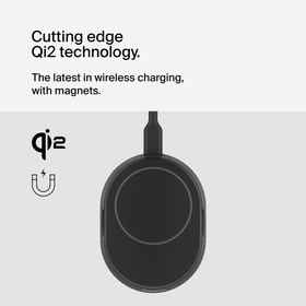 Convertible Magnetic Wireless Charging Stand with Qi2 15W, Black, hi-res