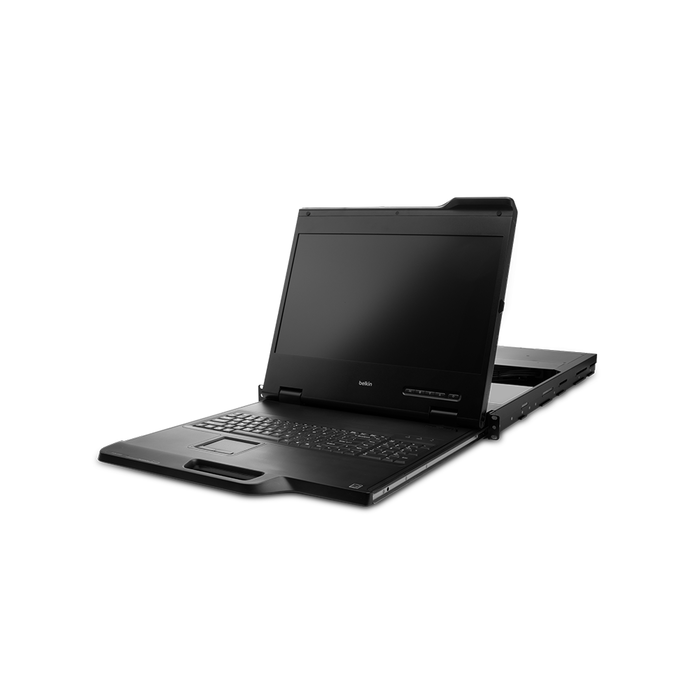18,5&quot; 1U 16 ports, console pour baie KVM, écran large, , hi-res