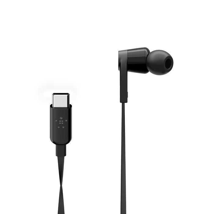 入耳式有線耳機 配備 USB-C 接頭, Black, hi-res