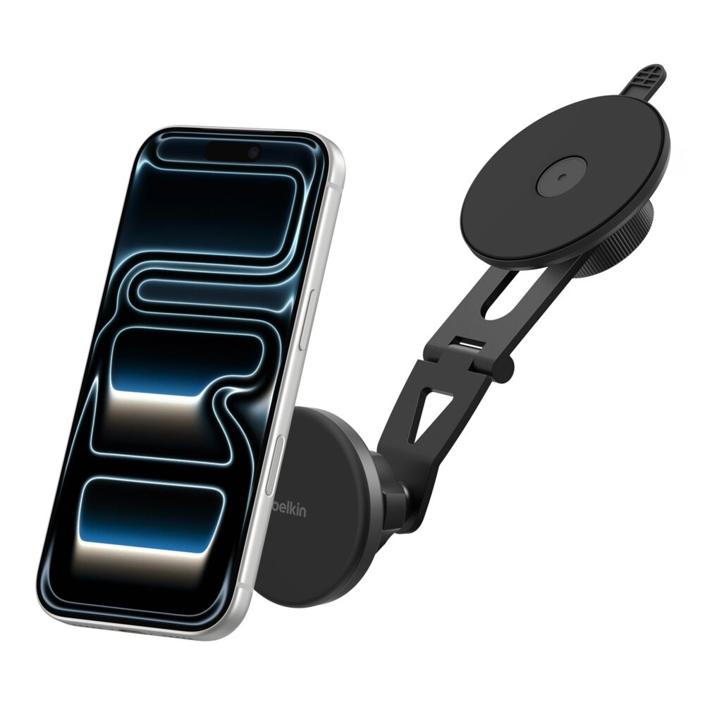 Belkin Magnetic Wireless Car Vent Mount MagSafe - MagSafe draadloze autolader - Zwart