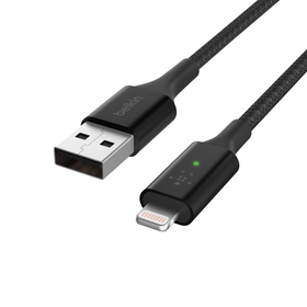 Smart LED Lightning to USB-A Cable, , hi-res