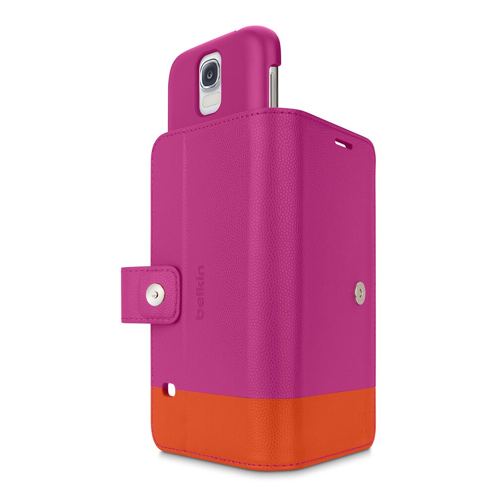 2-In-1 Wallet Folio Galaxy S5 Case, Azalea/Fiesta, hi-res