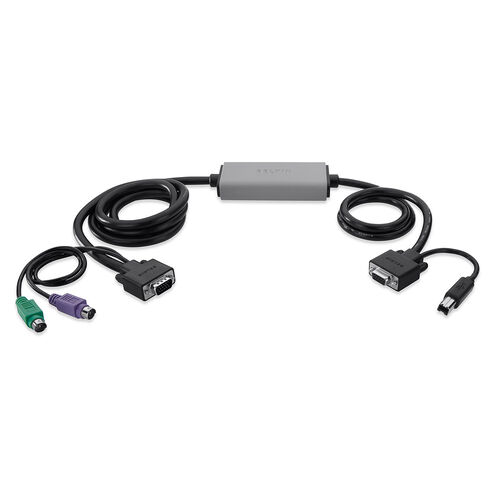 VGA + PS/2 to VGA + USB A SMART Combo Cable