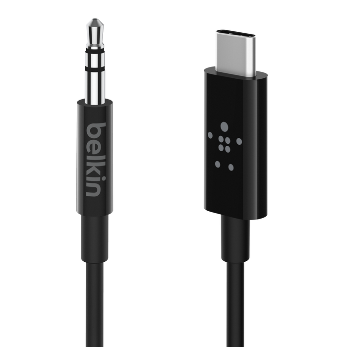 Belkin Adaptateur USB-C vers Jack et USB-C pour charge (F7U080BTBLK) -  Achat Accessoires smartphone Belkin pour professionnels sur