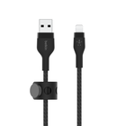 USB-A Cable with Lightning Connector, Black, hi-res