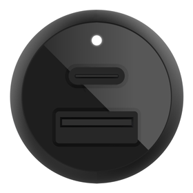 Dual Car Charger with PPS 37W, Black, hi-res