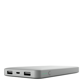 Pocket Power 10K Power Bank (Portable Charger), Silver, hi-res
