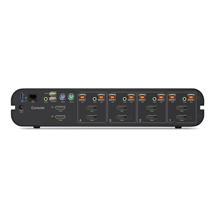 Secure DisplayPort KVM Switch, 4-Port, Dual-Head with CAC, , hi-res