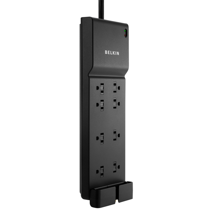 8 Outlet Home/Office Surge Protector with coxial protection, , hi-res