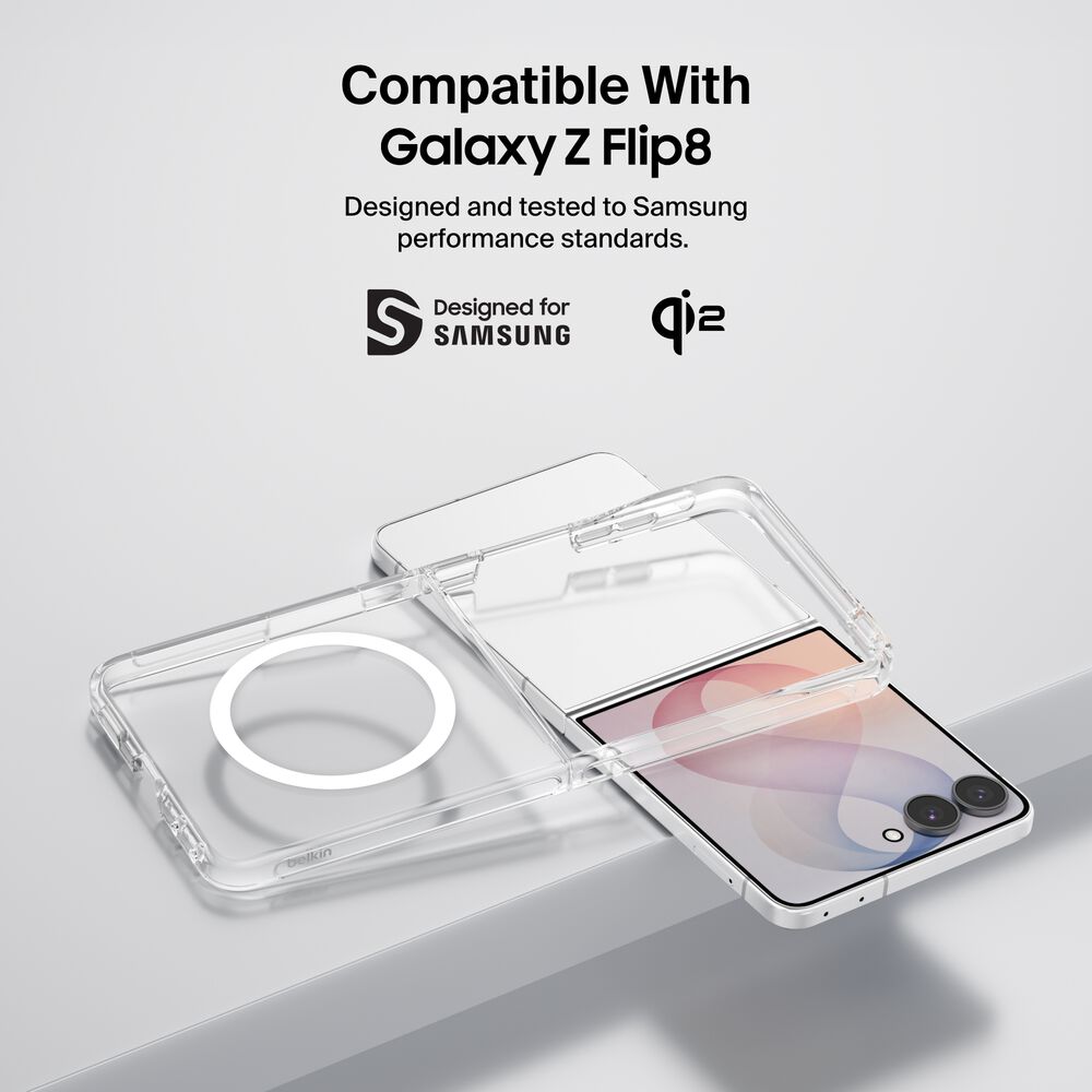 Clear Series Case for Samsung Galaxy Z Flip8, , hi-res