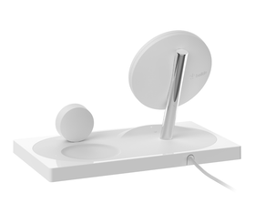 Apple 裝置專用 3 合 1 無線充電器特別版, 白色的, hi-res