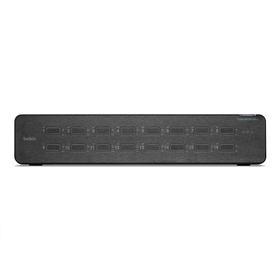 Universal 2nd Gen Secure KVM Switch, 16-Port Single Head w/ CAC, Black, hi-res