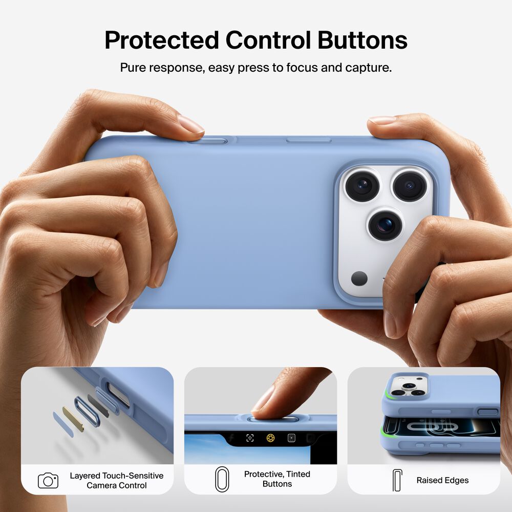 Protect Series Case for iPhone 18 Pro / iPhone 17 Pro, Light Blue, hi-res