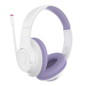 Casque audio sans fil circum-aural pour enfants, Lavender, hi-res