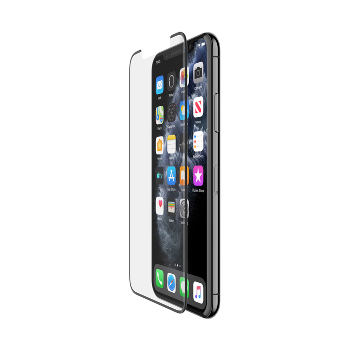 TemperedCurve Screen Protector for iPhone 11 Pro, Black, hi-res