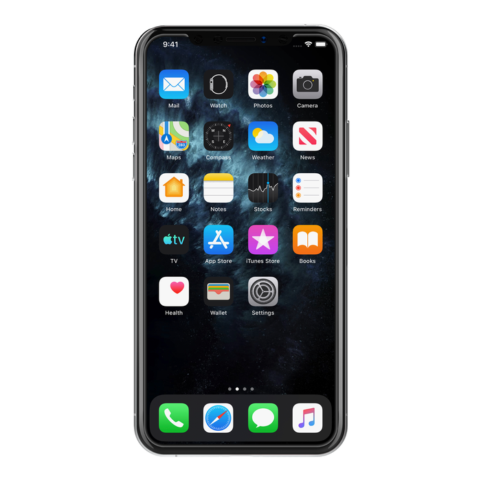 InvisiGlass UltraCurve Screen Protector for iPhone 11 / iPhone XR, Black, hi-res