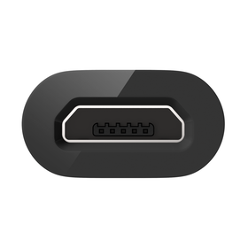 USB-C to Micro USB Adapter (USB Type-C), Black, hi-res