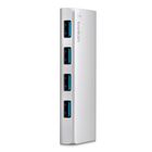 USB 3.0 4 Port Hub + USB-C Cable (USB Type-C)