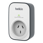 SurgeCube 1 Outlet Surge Protector, White/Gray, hi-res