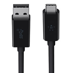 3.1 USB-A to USB-C Cable (USB-C Cable), Zwart, hi-res