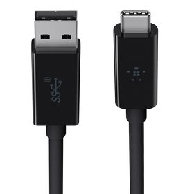 3.1 USB-A to USB-C Cable (USB-C Cable), Negro, hi-res