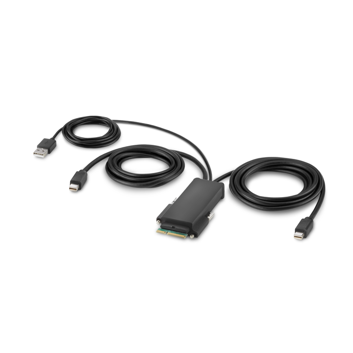 Modular Mini DisplayPort Dual Head Host Cable 6ft / 1.8m, Black, hi-res